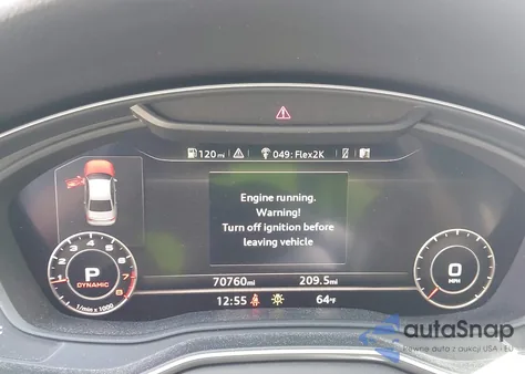 2017 Audi A4 2.0T Premium из США, поврежденный, VIN WAUENAF48HN010147